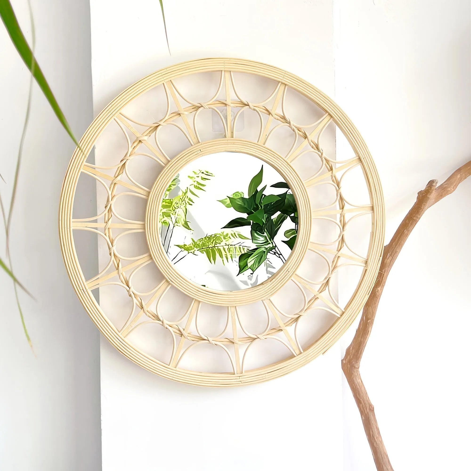 Miroir Cannage Rotin – Image 2