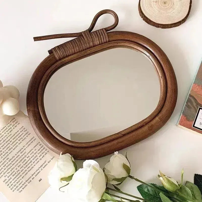 Miroir Pomme Rotin – Image 3