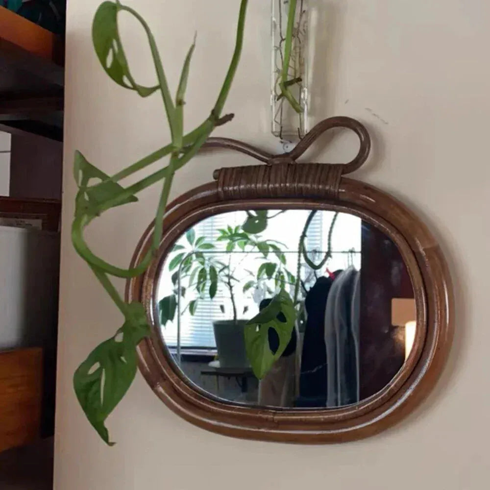 Miroir Pomme Rotin – Image 4