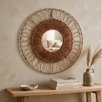 Miroir Rotin 80 cm​